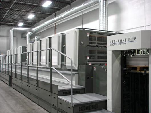 Used KOMORI 10 color machine